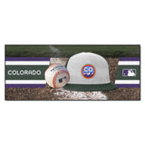 Colorado Rockies Baseball Runner Rug - 30in. x 72in.