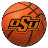 Oklahoma State Cowboys Basketball Rug - 27in. Diameter