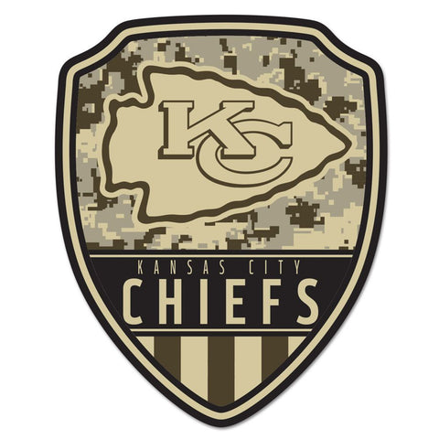 Kansas City Chiefs Sign Wood 11x14 Shield Shape
