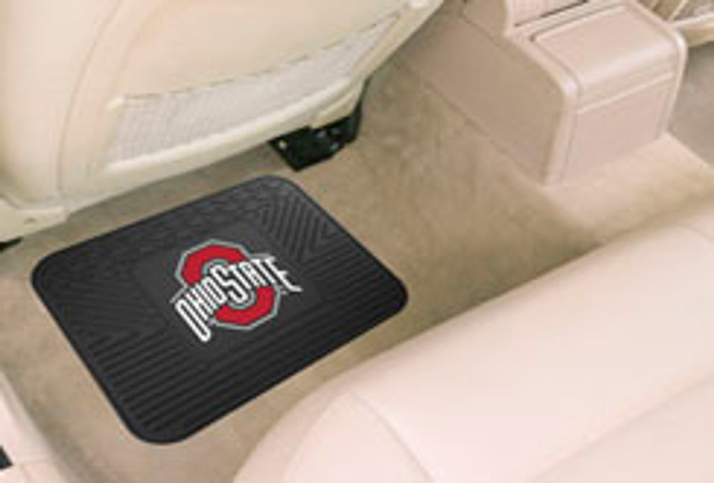 Ohio State Buckeyes Car Mat Heavy Duty Vinyl Rear Seat