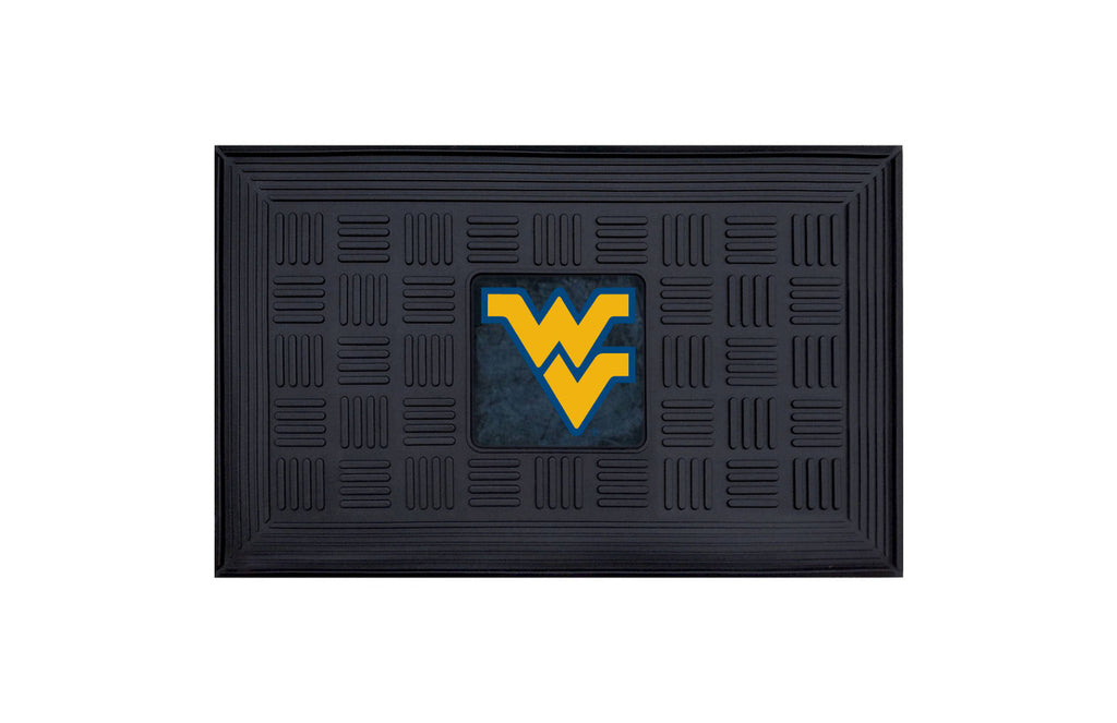 West Virginia Mountaineers Door Mat 19x30 Medallion - Special Order