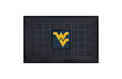 West Virginia Mountaineers Door Mat 19x30 Medallion - Special Order