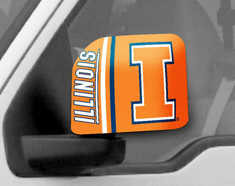 Illinois Fighting Illini Mirror Cover Large CO