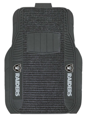 Las Vegas Raiders Car Mats Deluxe Set
