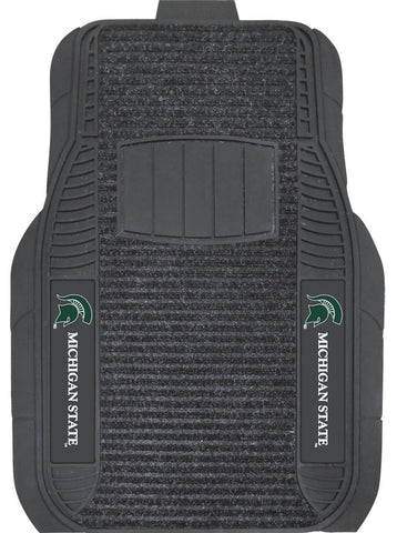 Michigan State Spartans Car Mats - Deluxe Set - Special Order