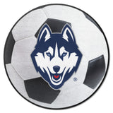 UConn Huskies Soccer Ball Rug - 27in. Diameter