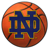 Notre Dame Fighting Irish Basketball Rug - 27in. Diameter
