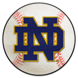 Notre Dame Fighting Irish Baseball Rug - 27in. Diameter