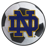 Notre Dame Fighting Irish Soccer Ball Rug - 27in. Diameter