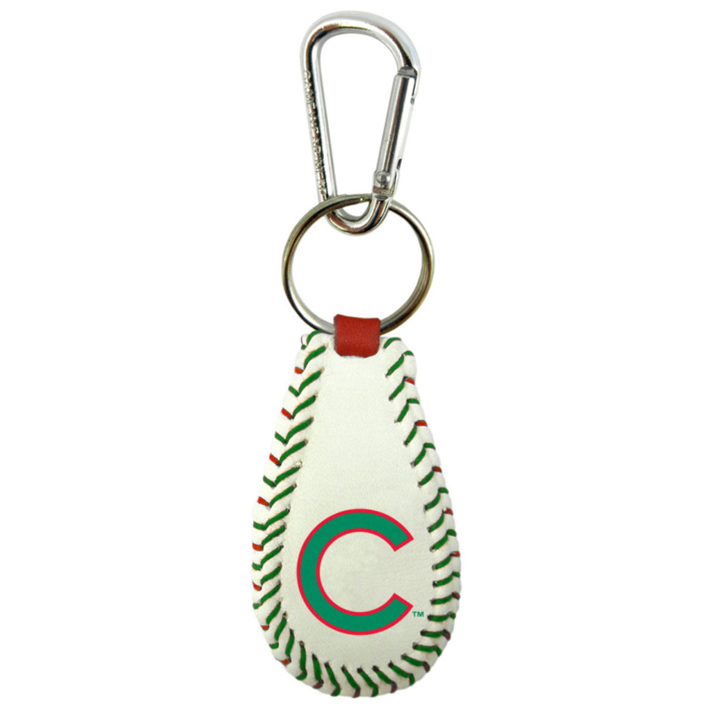 Chicago Cubs Keychain Baseball Holiday Design CO