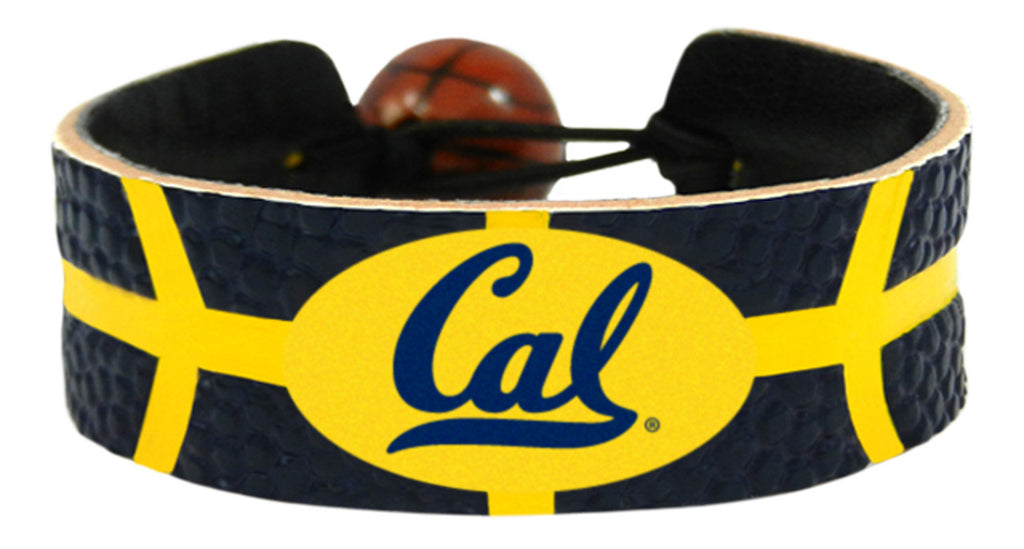 California Golden Bears Bracelet Team Color Basketball CO