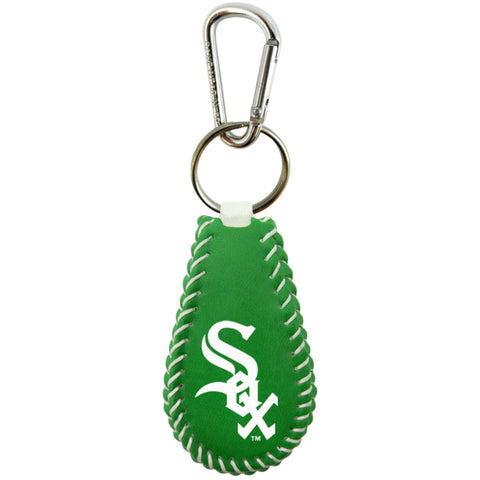Chicago White Sox Keychain Team Color Baseball St. Patrick's Day CO