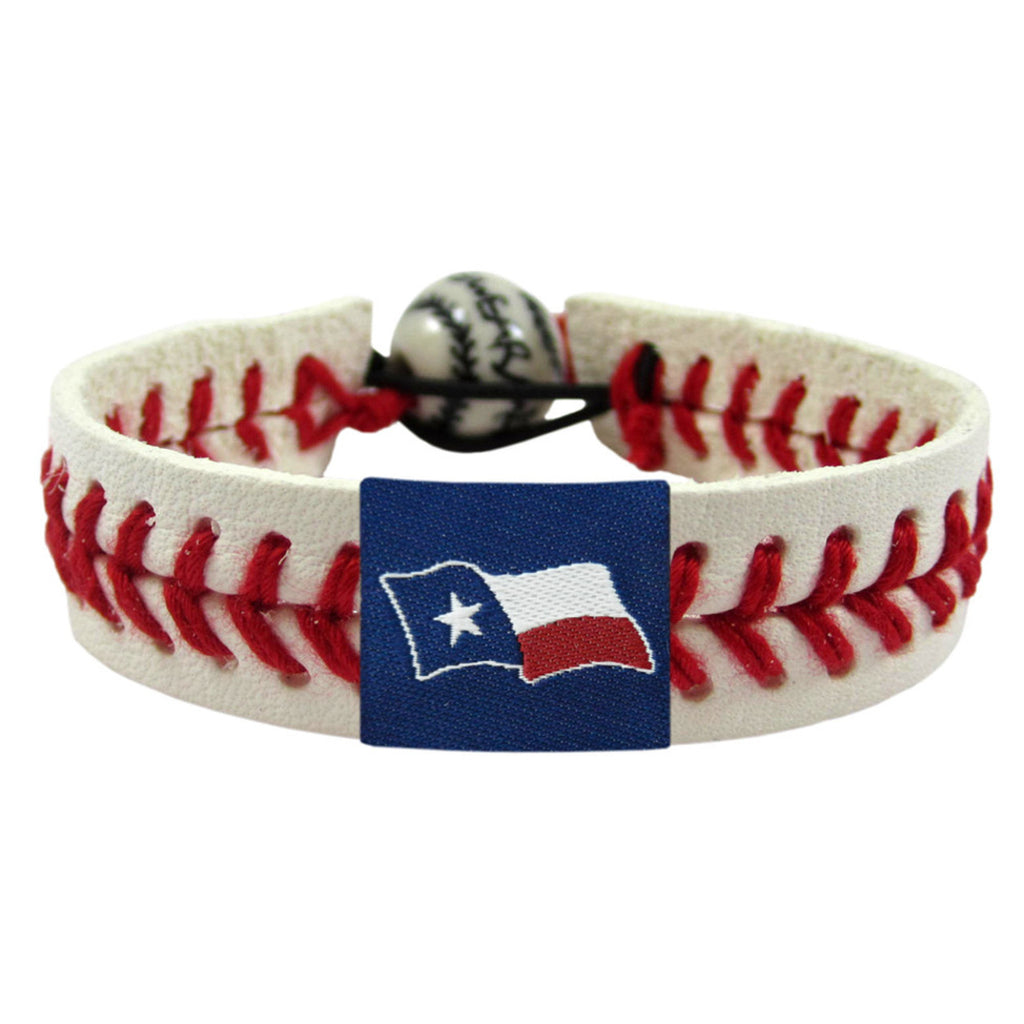 Texas Flag Bracelet Classic Baseball CO