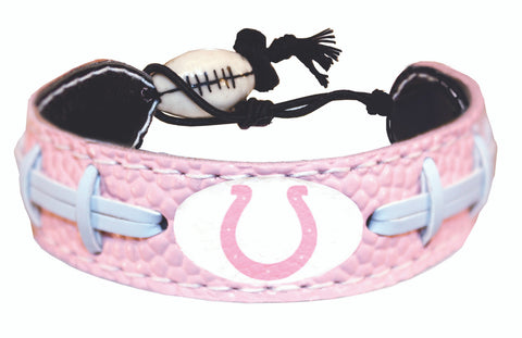 Indianapolis Colts Bracelet Pink Football