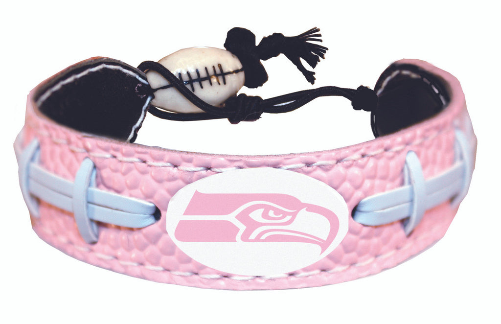 Seattle Seahawks Bracelet Pink Football CO
