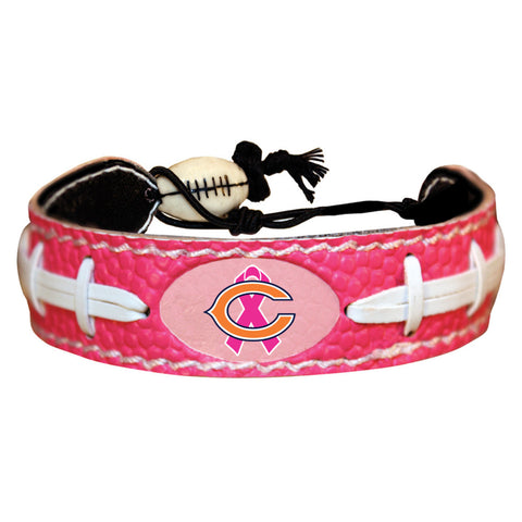 Chicago Bears Bracelet Breast Cancer Awareness Ribbon Pink Football CO