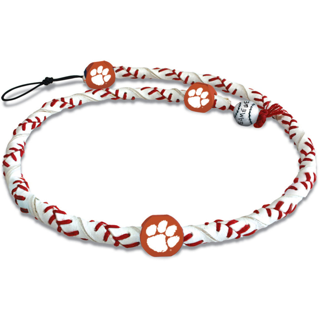 Clemson Tigers Necklace Frozen Rope Classic Baseball CO