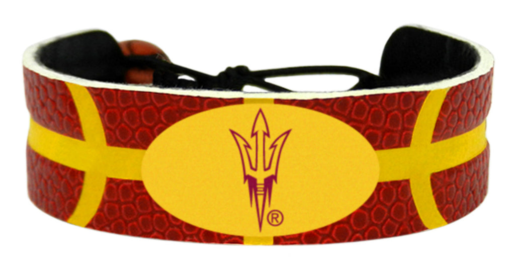 Arizona State Sun Devils Bracelet Team Color Basketball Pitchfork Logo CO