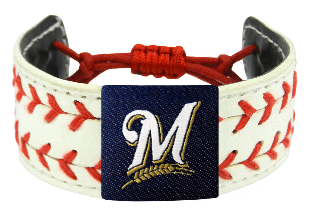 Milwaukee Brewers Classic Two Seamer Bracelet