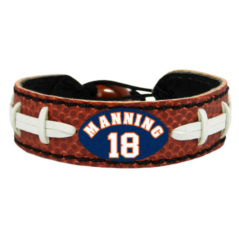 Denver Broncos Bracelet Classic Football Peyton Manning Design CO