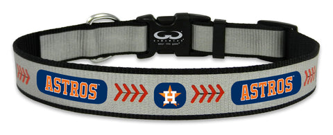 Houston Astros Reflective Medium Baseball Collar