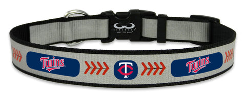 Minnesota Twins Pet Collar Reflective Baseball Size Medium CO