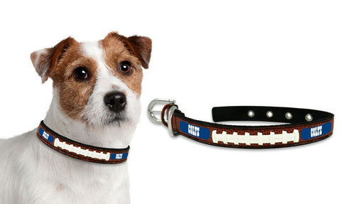 Indianapolis Colts Dog Collar - Size Small
