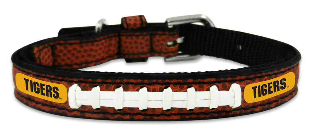 Missouri Tigers Classic Leather Toy Football Collar  CO