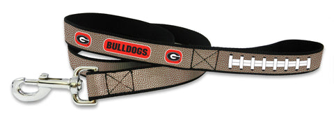 Georgia Bulldogs Pet Leash Reflective Football Size Small CO