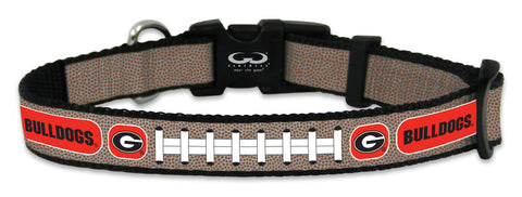 Georgia Bulldogs Pet Collar Reflective Football Size Toy CO