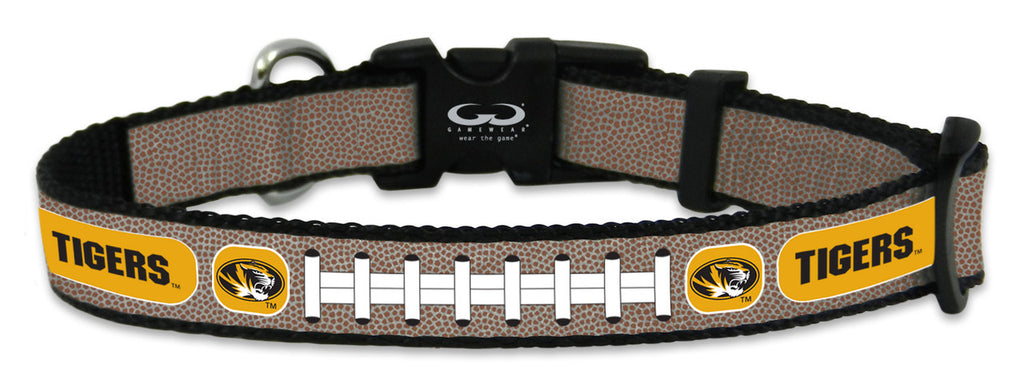 Missouri Tigers Reflective Toy Football Collar  CO