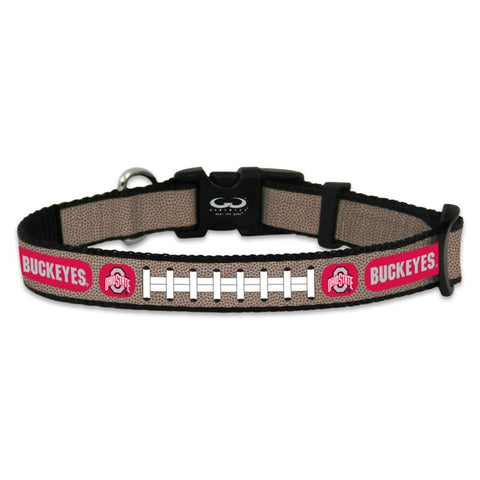 Ohio State Buckeyes Pet Collar Reflective Football Size Toy CO