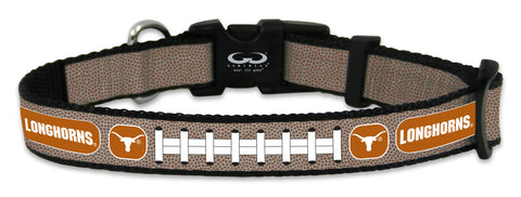 Texas Longhorns Reflective Toy Football Collar