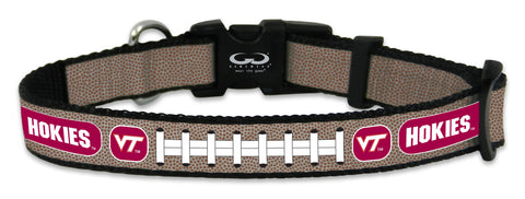 Virginia Tech Hokies Reflective Toy Football Collar  CO