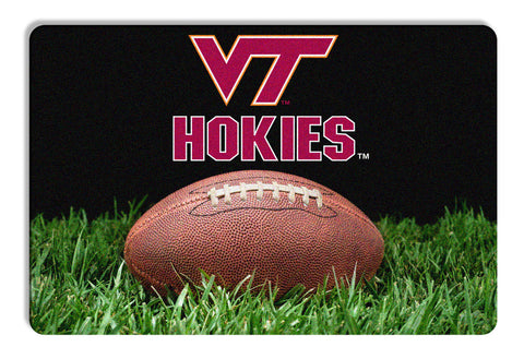 Virginia Tech Hokies Classic Football Pet Bowl Mat - L