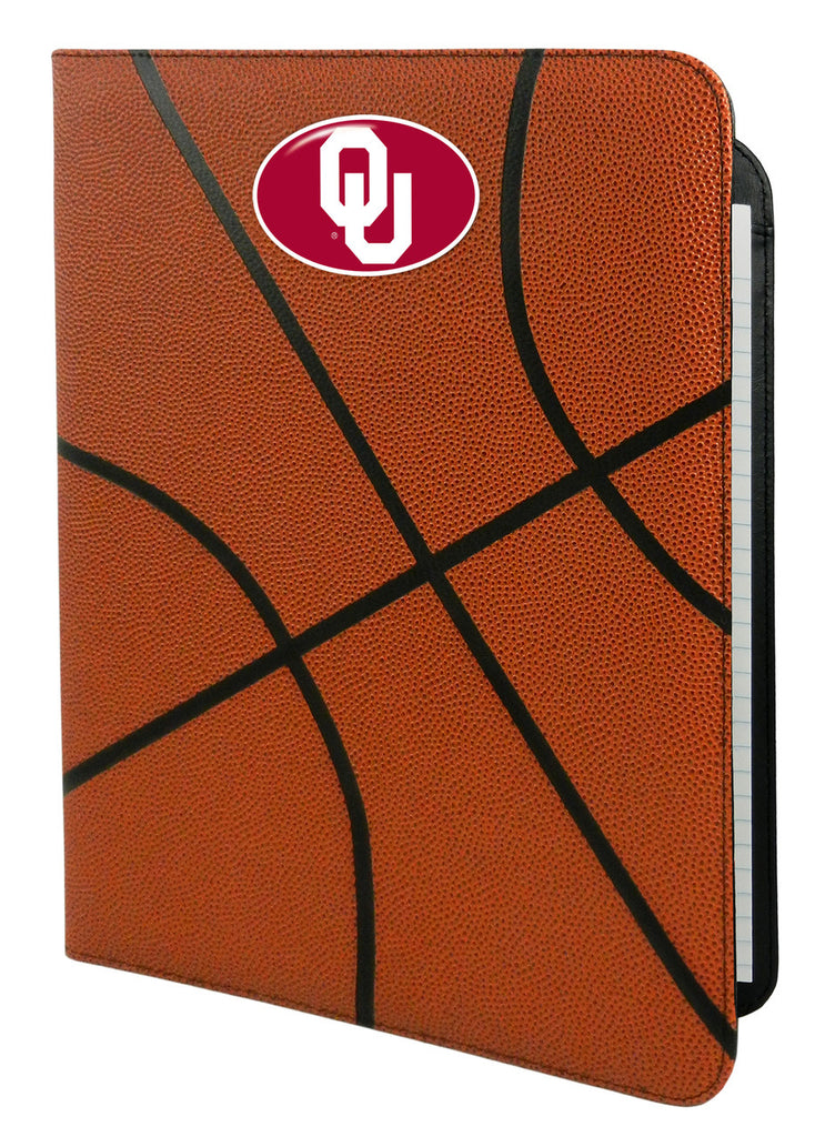 Oklahoma Sooners Classic Basketball Portfolio - 8.5 in x 11 in