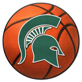 Michigan State Spartans Basketball Rug - 27in. Diameter