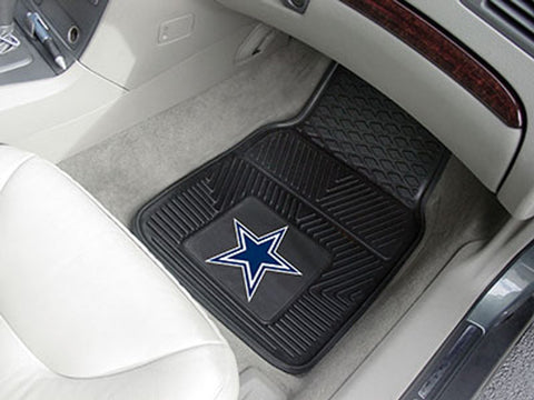 Dallas Cowboys Car Mats Heavy Duty 2 Piece Vinyl