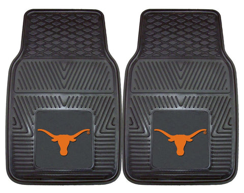 Texas Longhorns Heavy Duty 2-Piece Vinyl Car Mats