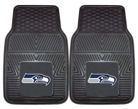 Seattle Seahawks Car Mats Heavy Duty 2 Piece Vinyl
