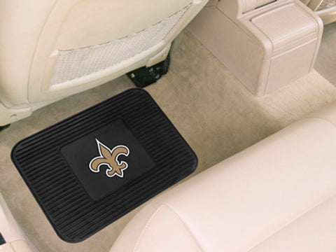 New Orleans Saints Car Mat Heavy Duty Vinyl Rear Seat