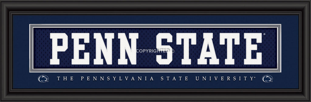 Penn State Nittany Lions Stitched Uniform Slogan Print - Penn State