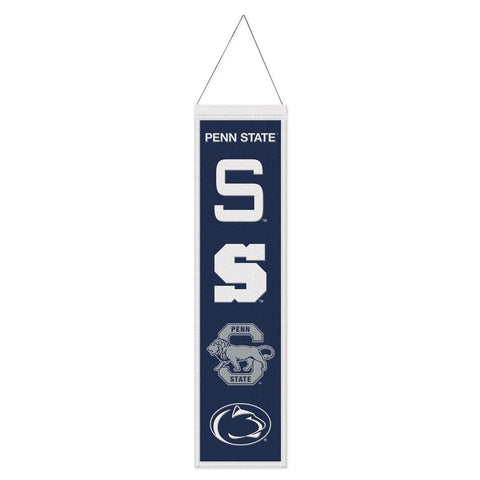 Penn State Nittany Lions Banner Wool 8x32 Heritage Evolution Design