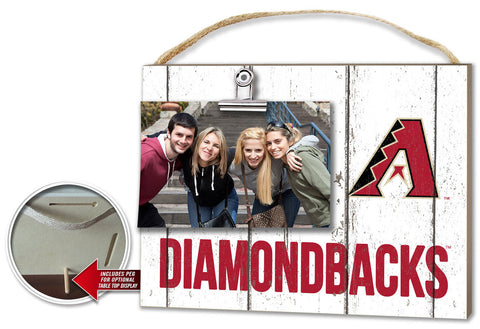 Arizona Diamondbacks Clip It Weathered Logo Photo Frame