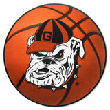 Georgia Bulldogs Basketball Rug - 27in. Diameter