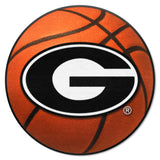 Georgia Bulldogs Basketball Rug - 27in. Diameter