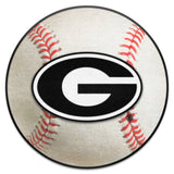 Georgia Bulldogs Baseball Rug - 27in. Diameter