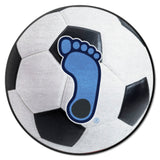 North Carolina Tar Heels Soccer Ball Rug - 27in. Diameter, Tar Heel Logo