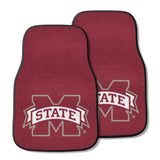 Mississippi State Bulldogs Front Carpet Car Mat Set - 2 Pieces