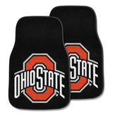 Ohio State Buckeyes Front Carpet Car Mat Set - 2 Pieces